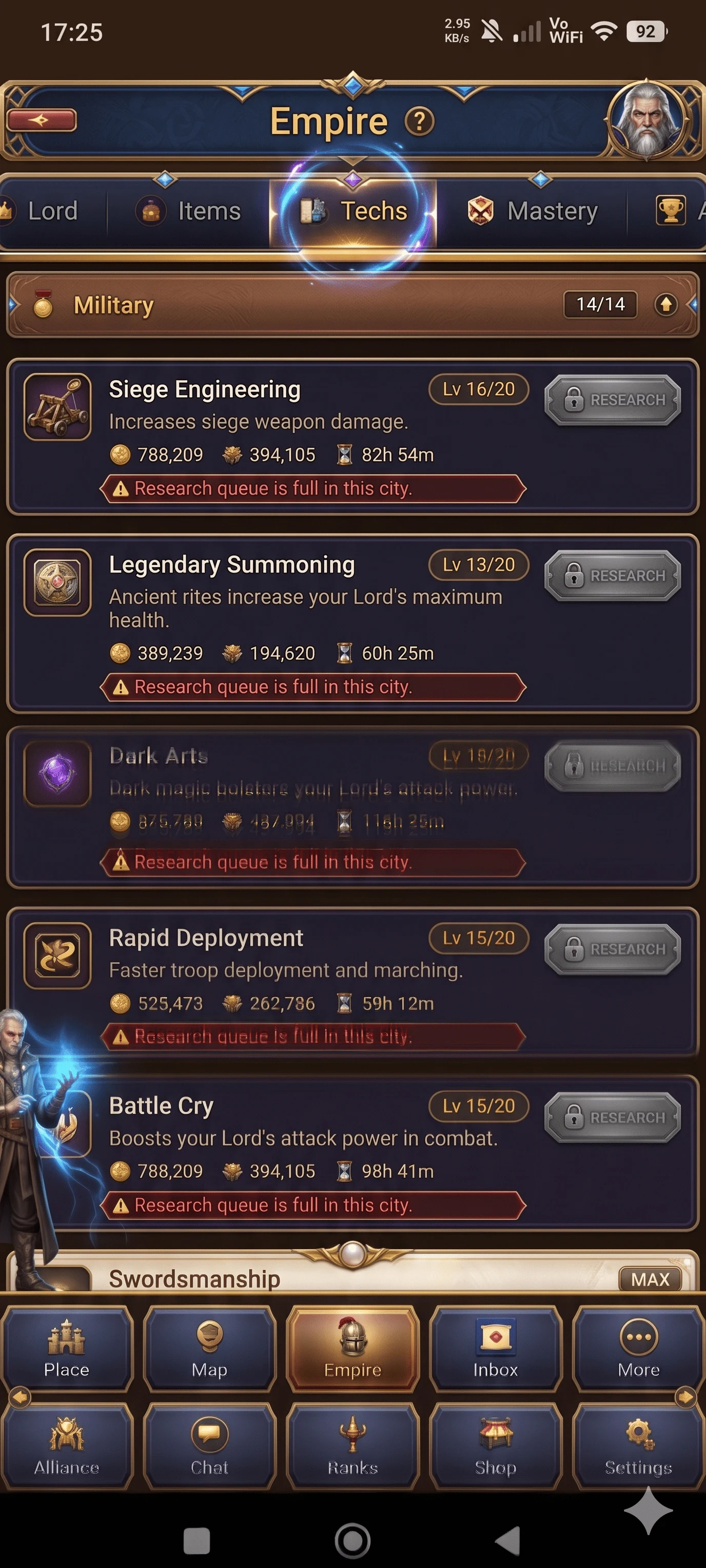 Siege Lords: MMO War Strategy screenshot