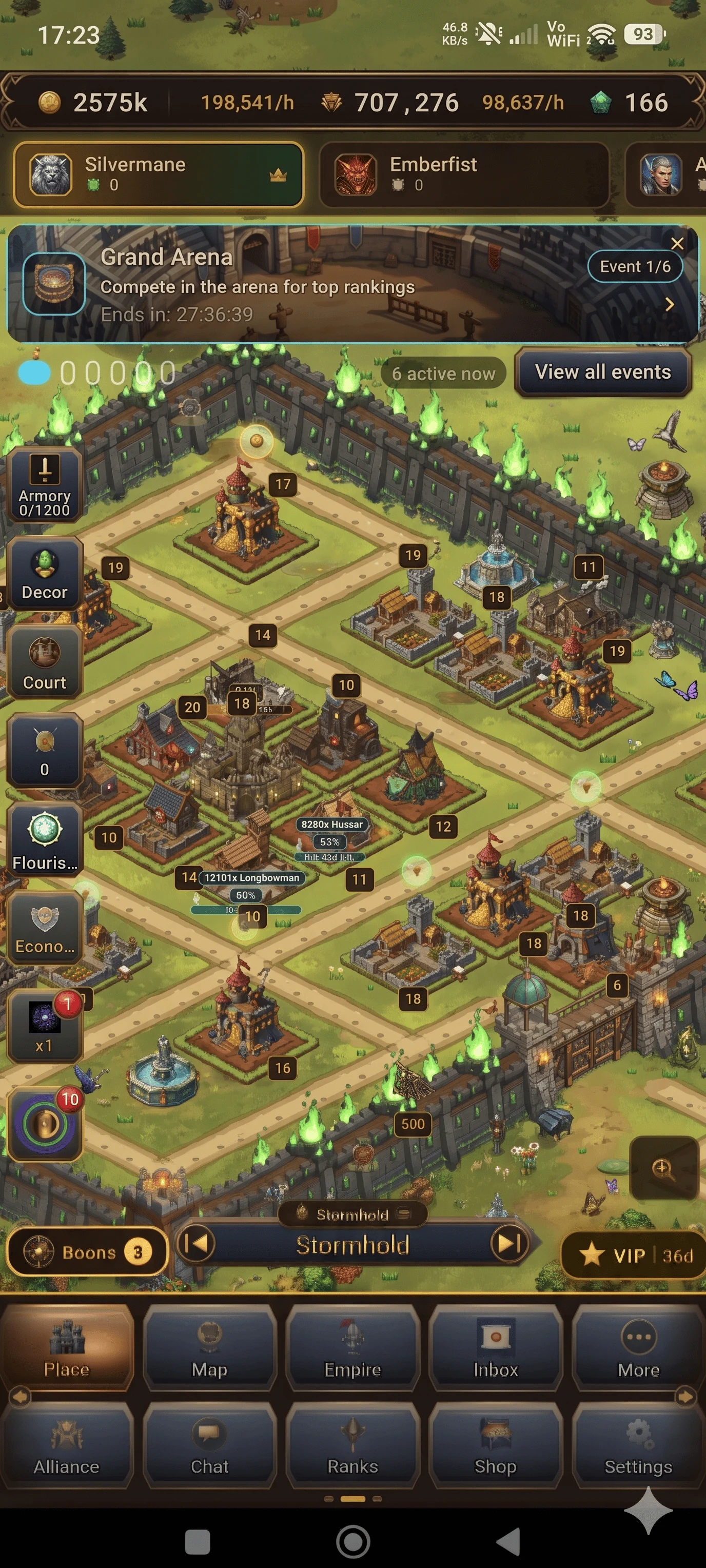 Siege Lords: MMO War Strategy screenshot